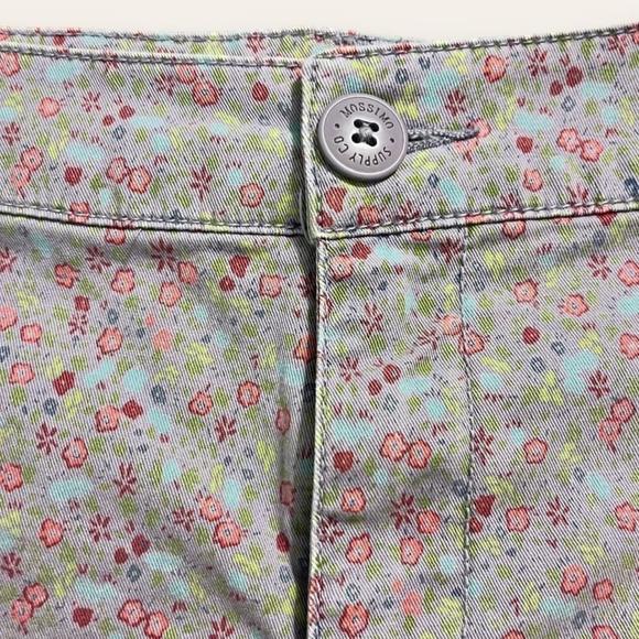 Y2K Floral Low Rise Shorts Mossimo Size 17 Cottagecore Granola 37” Waist - Picture 4 of 6